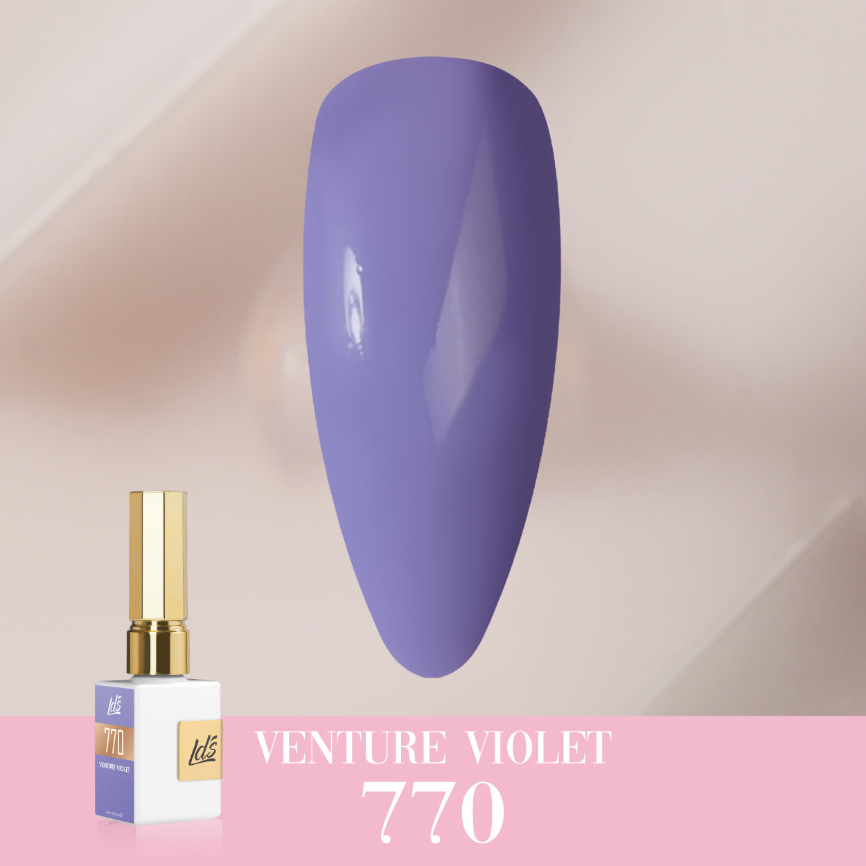 LDS Color Craze Collection - 770 Venture Violet - Gel Polish 0.5oz