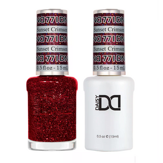 DND Gel Nail Polish - 771 Crimson Sunset