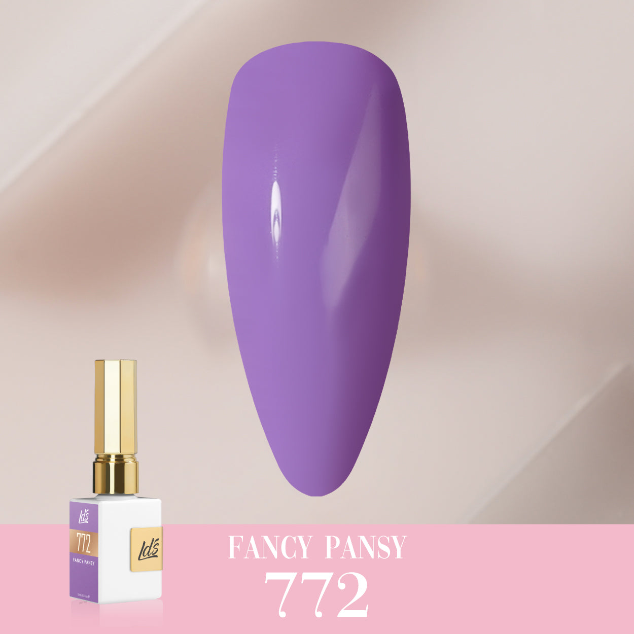 LDS Color Craze Collection - 772 Fancy Pansy - Gel Polish 0.5oz