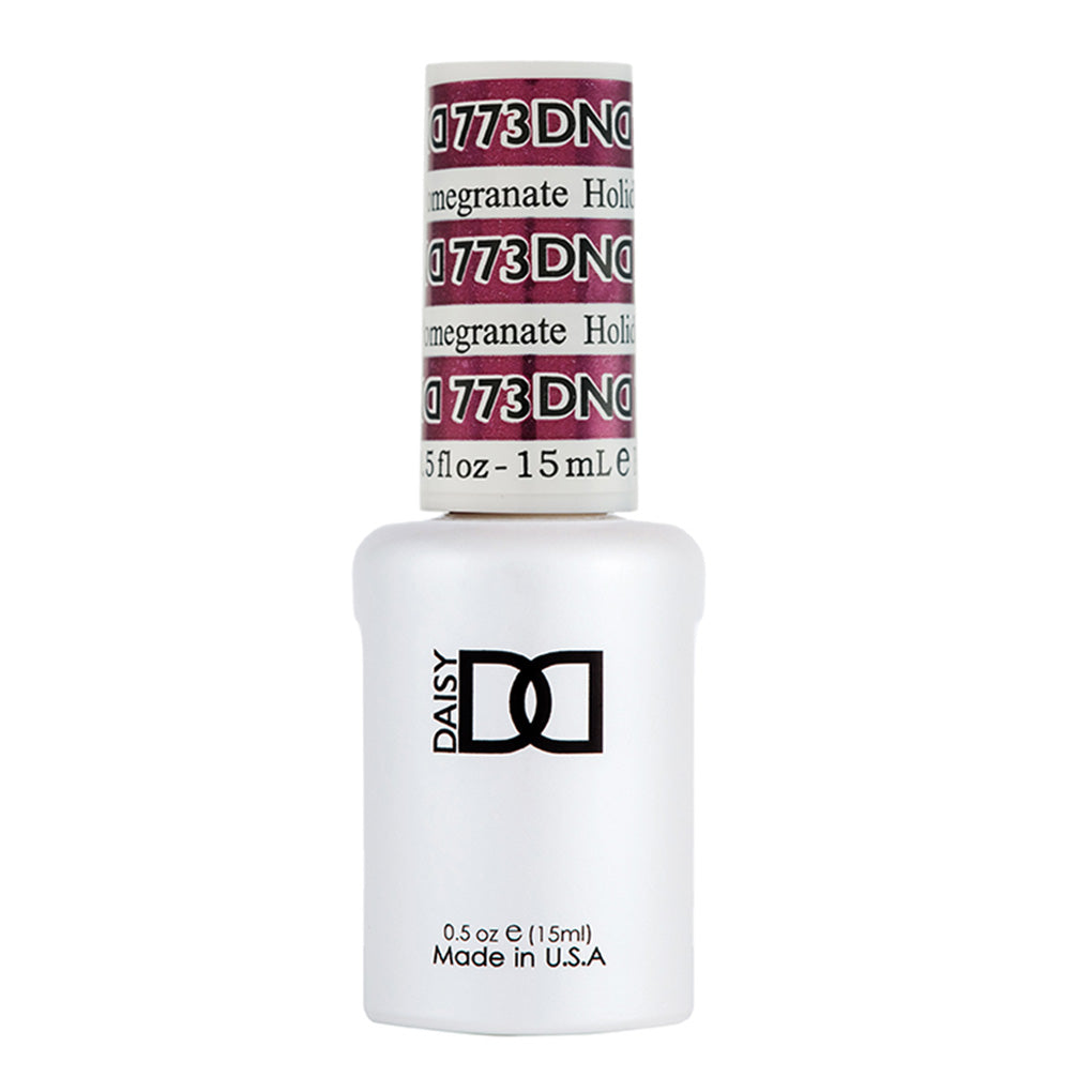 DND Gel Nail Polish Duo - 773 Red Colors - Holiday Pomegranate