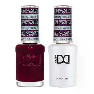 DND Gel Nail Polish - 773 Holiday Pomegranate