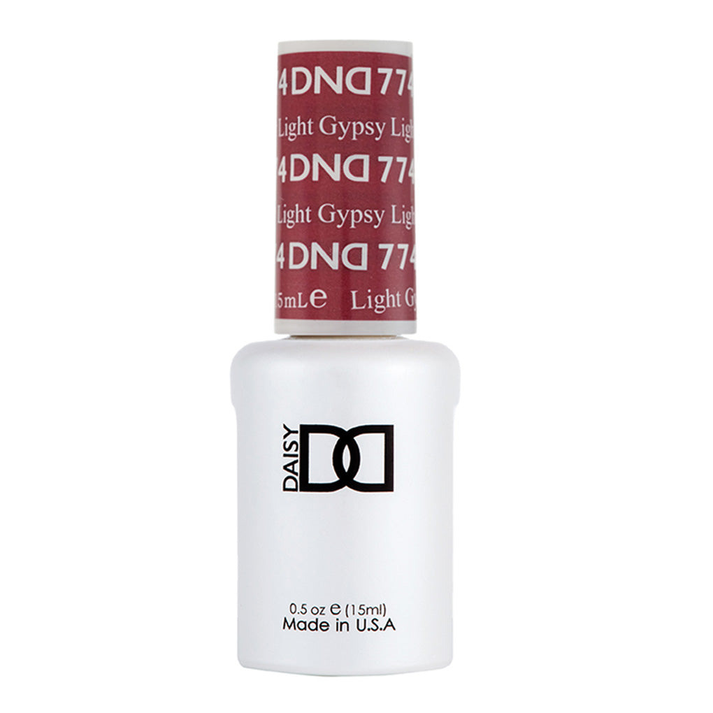 DND Gel Nail Polish Duo - 774 Red Colors - Gypsy Light