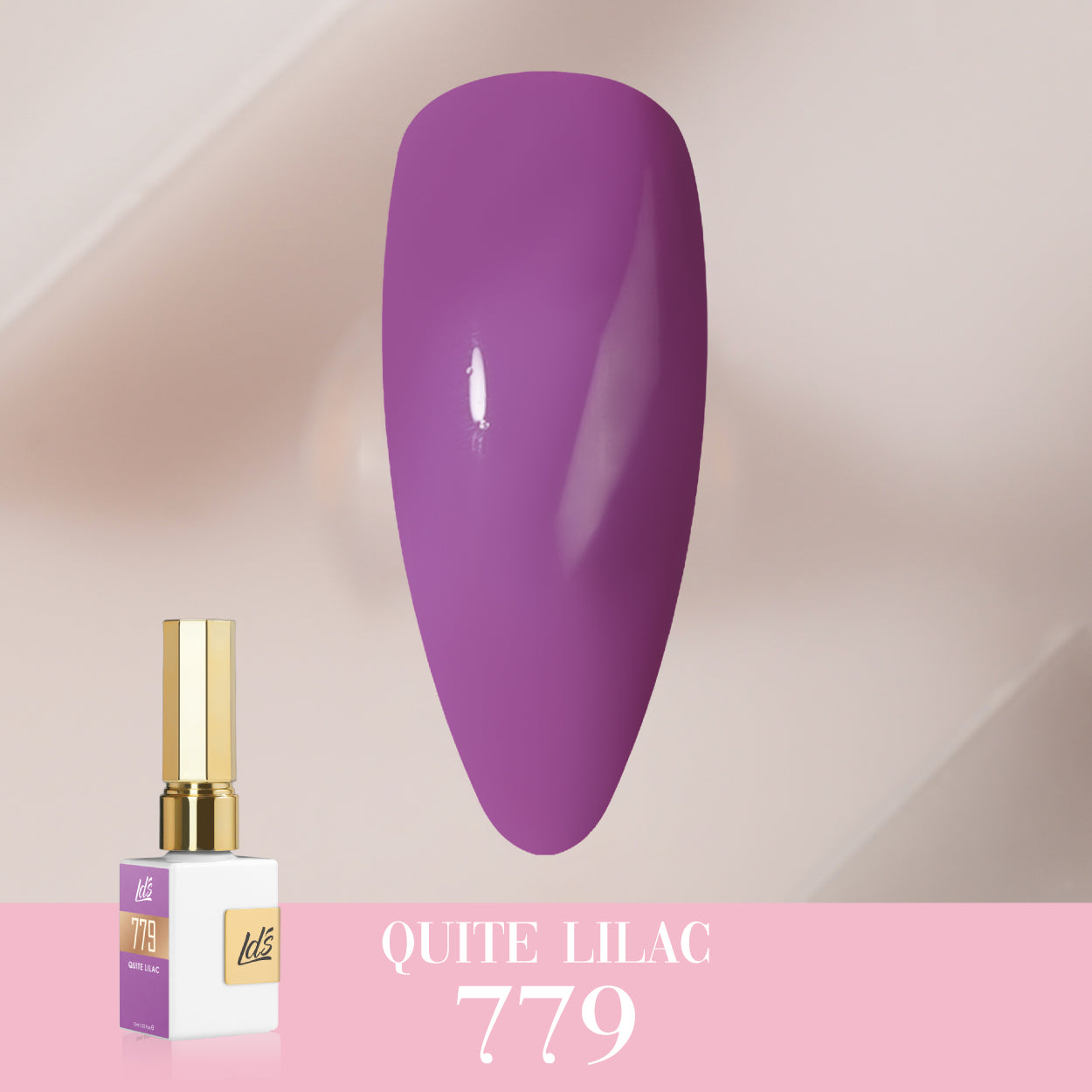 LDS Color Craze Collection - 779 Quite Lilac - Gel Polish 0.5oz