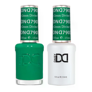DND Gel Nail Polish - 790 Divine Green