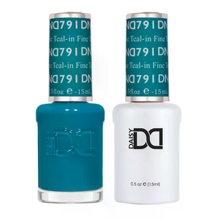 DND Gel Nail Polish - 791 Teal-in Fine