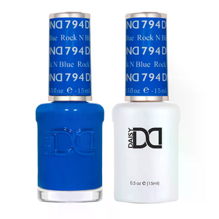 DND Gel Nail Polish - 794 Rock n Blue