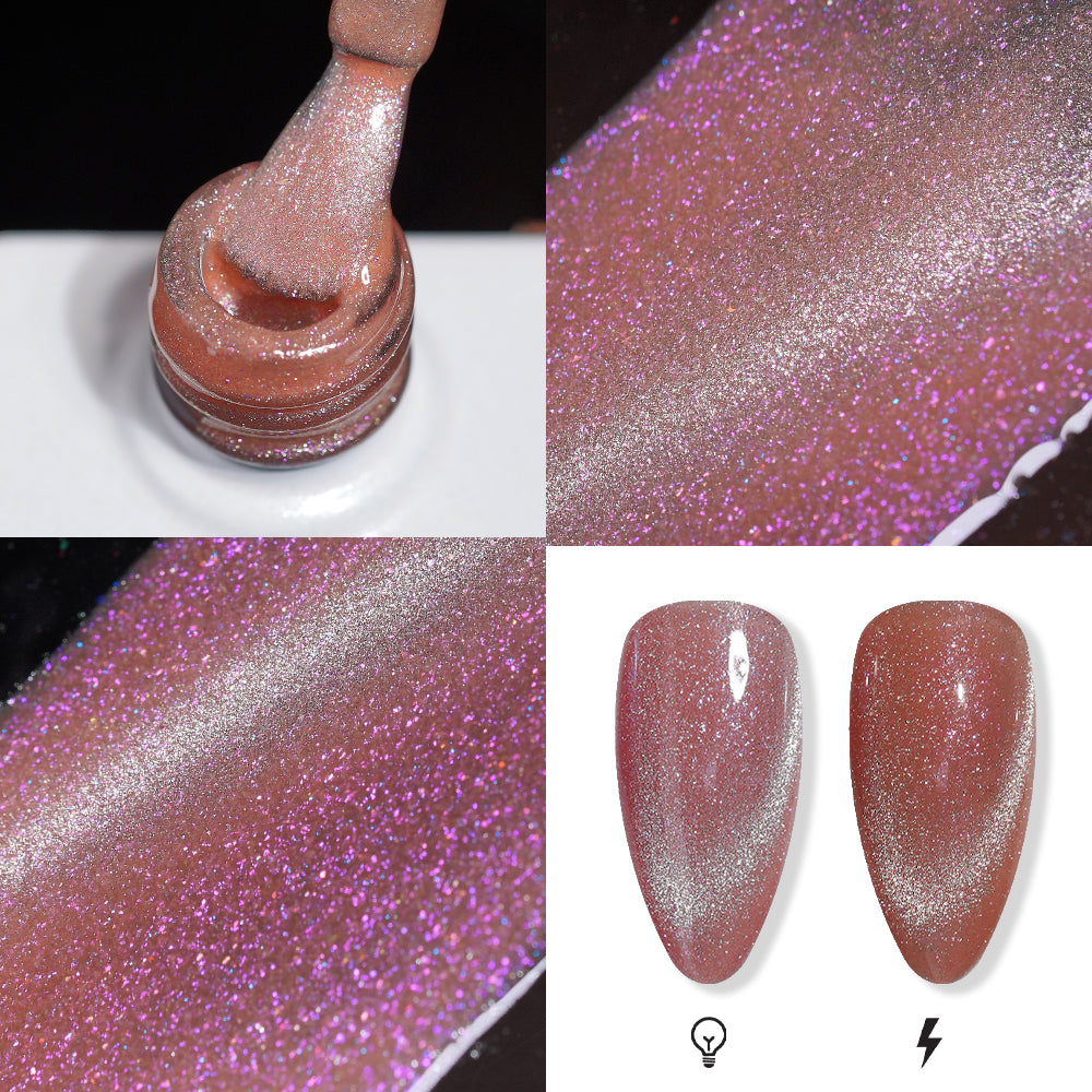 LAVIS Cat Eye CE11- 07- Gel Polish 0.5 oz - Enchanted Spell Collection