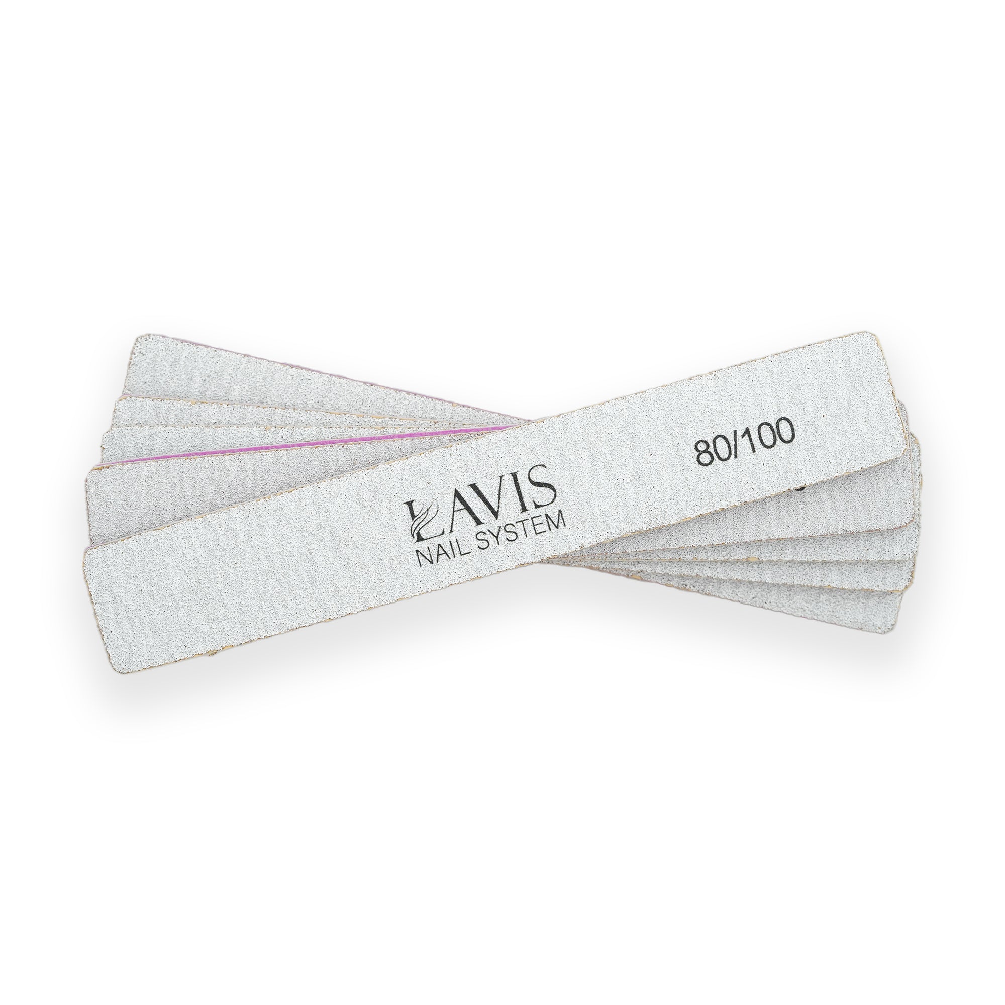  Lavis 5Pcs Jumbo Nail Files 80/100 by OTHER sold by DTK Nail Supply