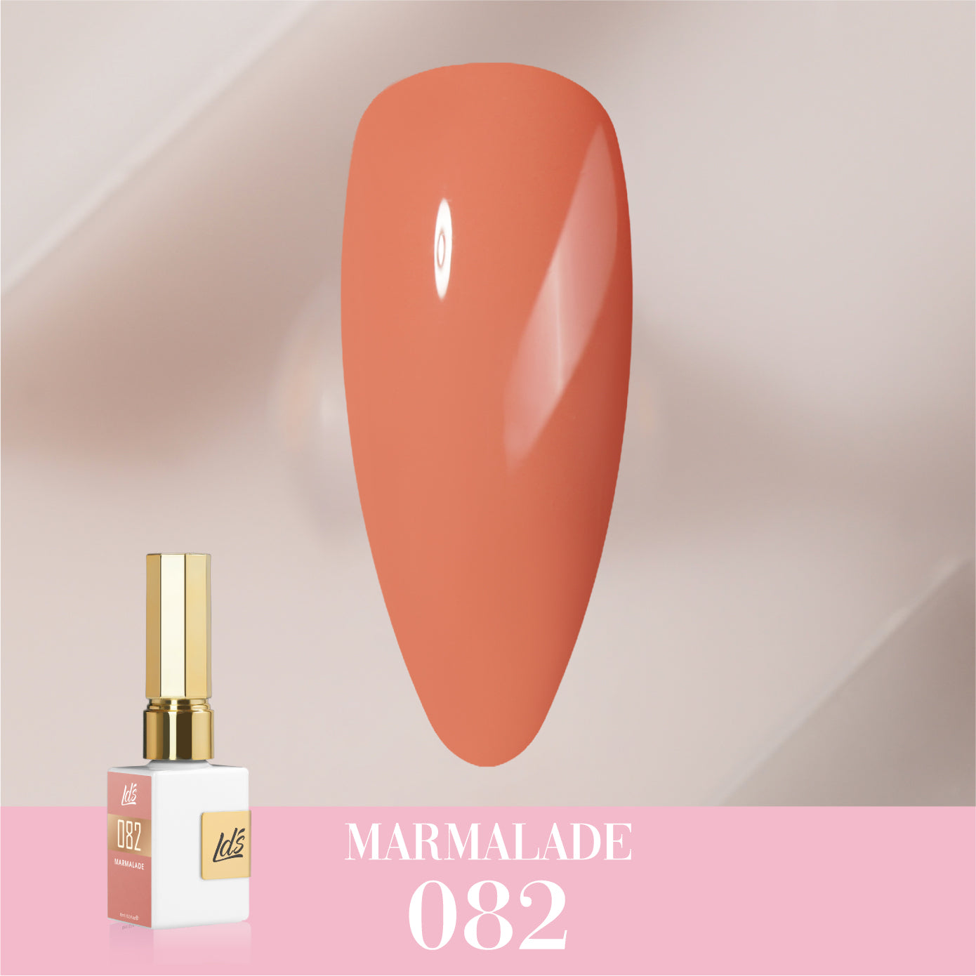 LDS Color Craze Collection - 082 Marmalade - Gel Polish 0.5oz