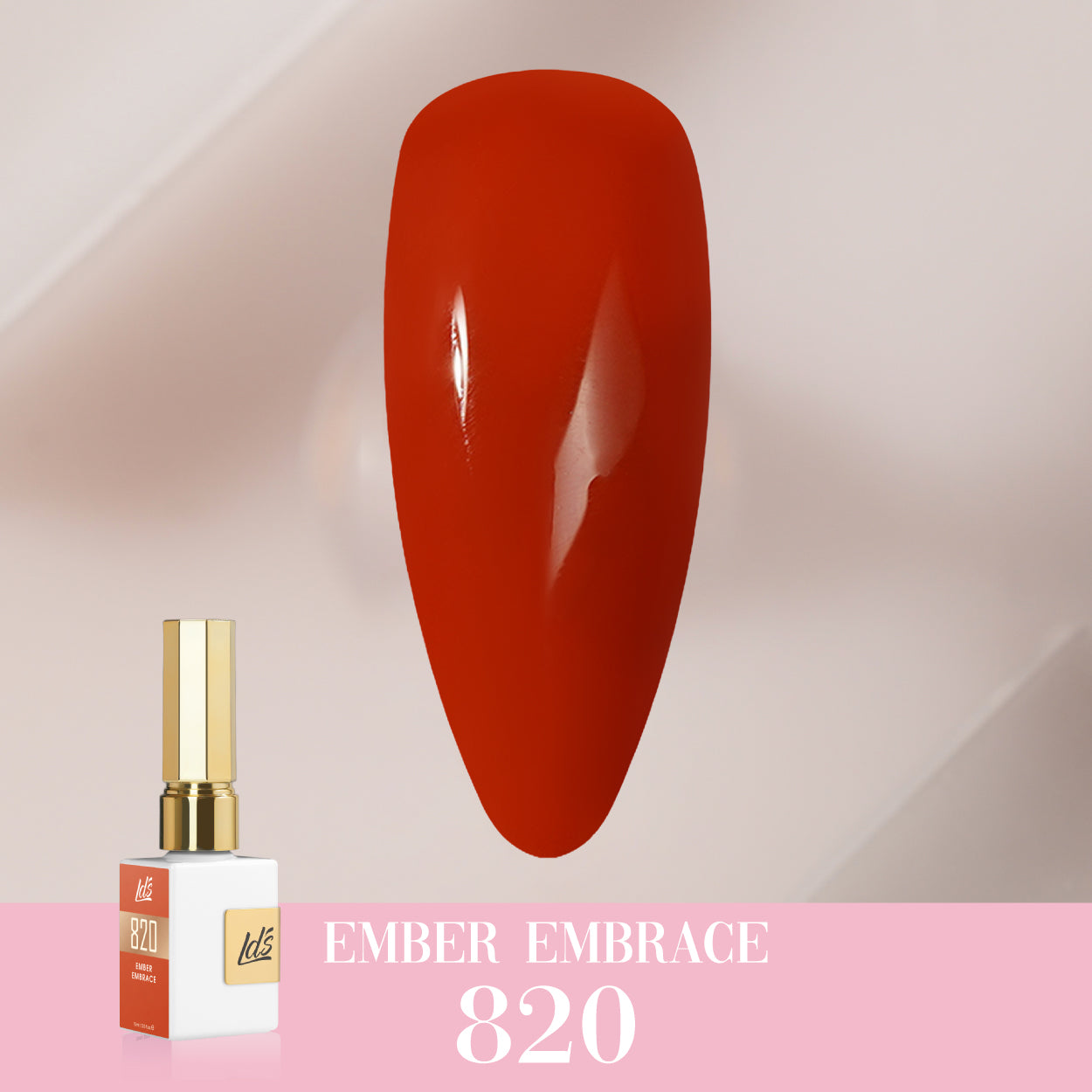 LDS Color Craze Collection - 820 Ember Embrace - Gel Polish 0.5oz