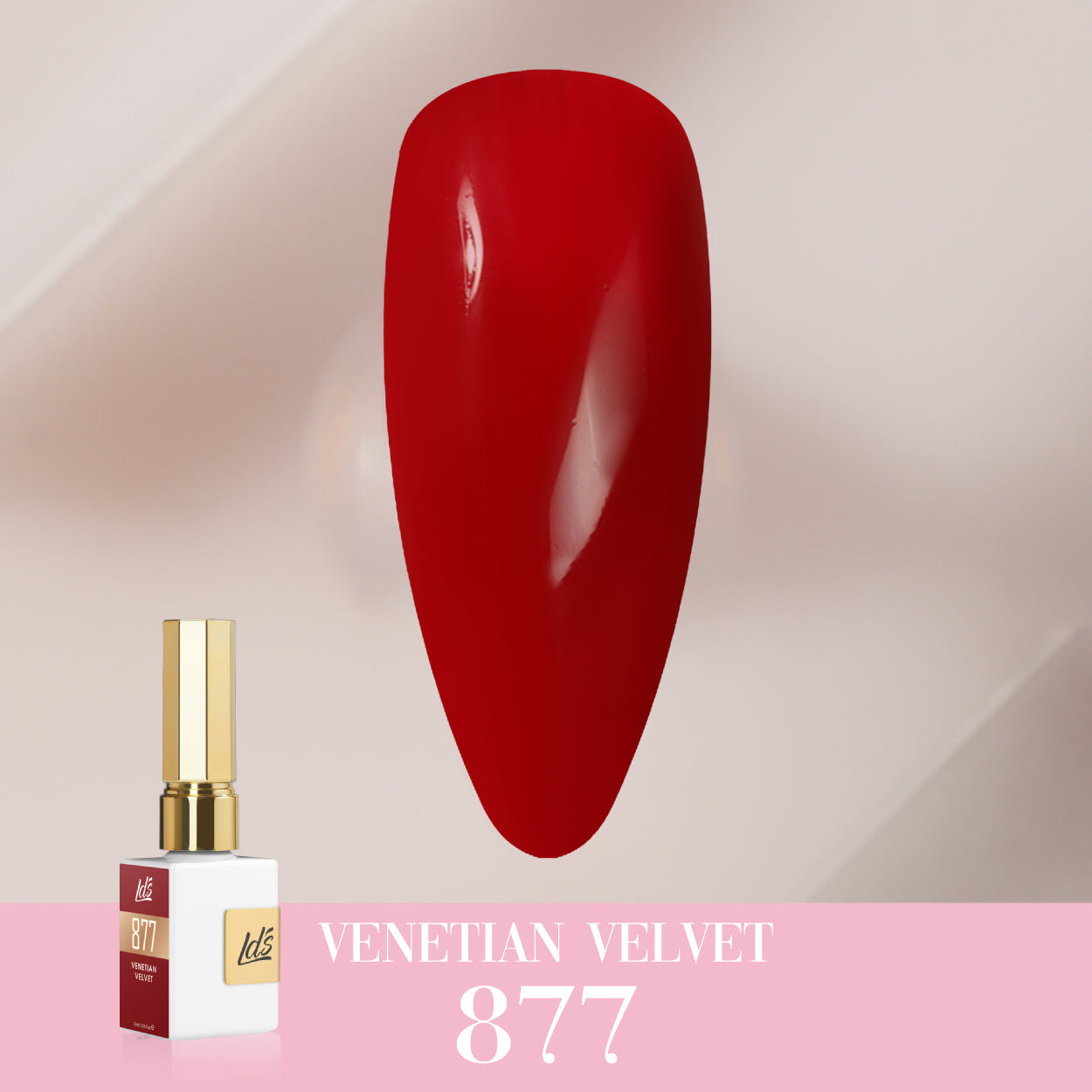 LDS Color Craze Collection - 877 Venetian Velvet - Gel Polish 0.5oz