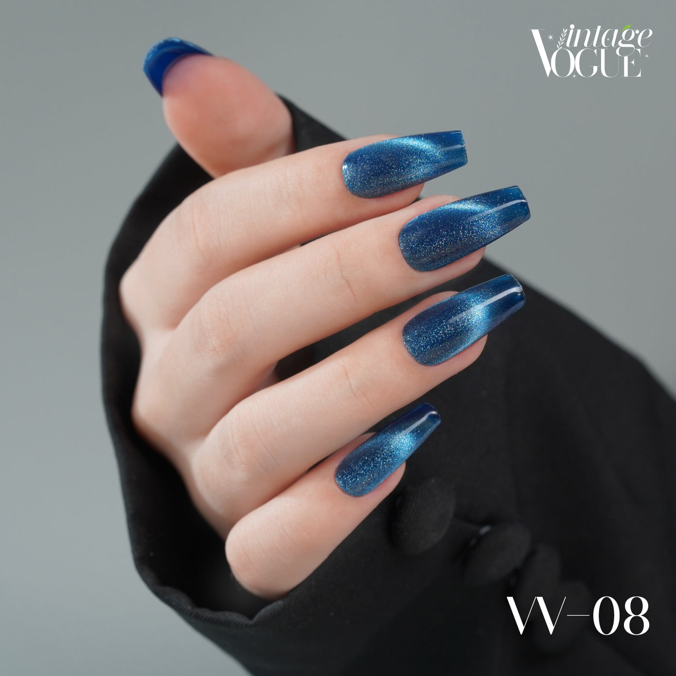 LDS VV CE - Set 12 Colors - Vintage Vogue Cat Eye Gel Polish Collection