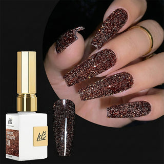 LDS Glitter 08 - Gel Polish 0.5 oz - Diamond Reflective Collection
