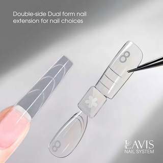 LAVIS - Dual Form Tips Taye Part 2 - Square Clear