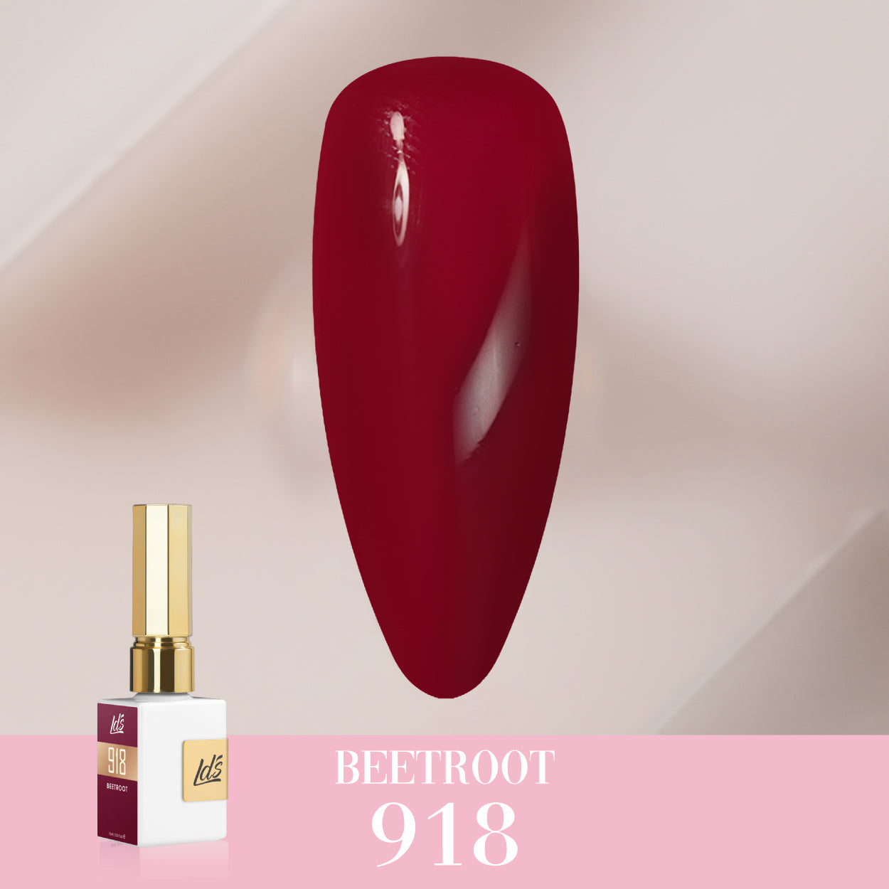 LDS Color Craze Collection - 918 Beetroot - Gel Polish 0.5oz