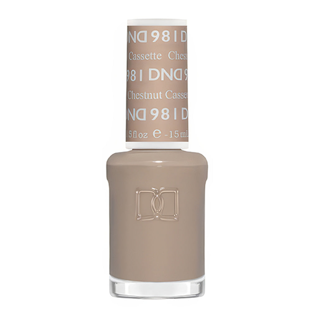 DND Nail Lacquer - 981 Chestnut Cassette