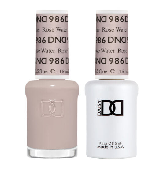 DND Gel Nail Polish Duo - 986 Rose Water