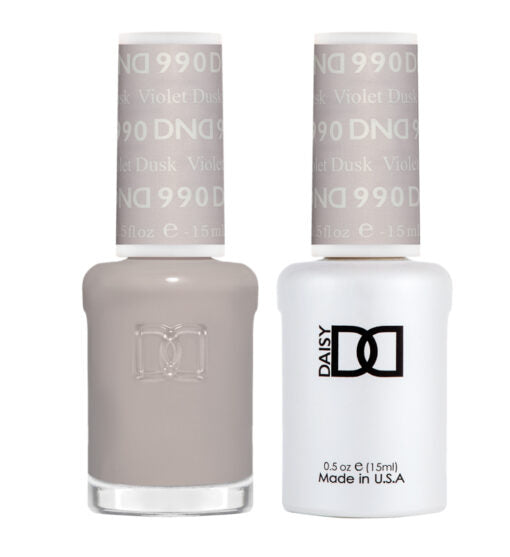 DND Gel Nail Polish Duo - 990 Violet Dusk