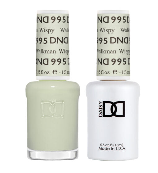 DND Gel Nail Polish Duo - 995 Walkman Wispy