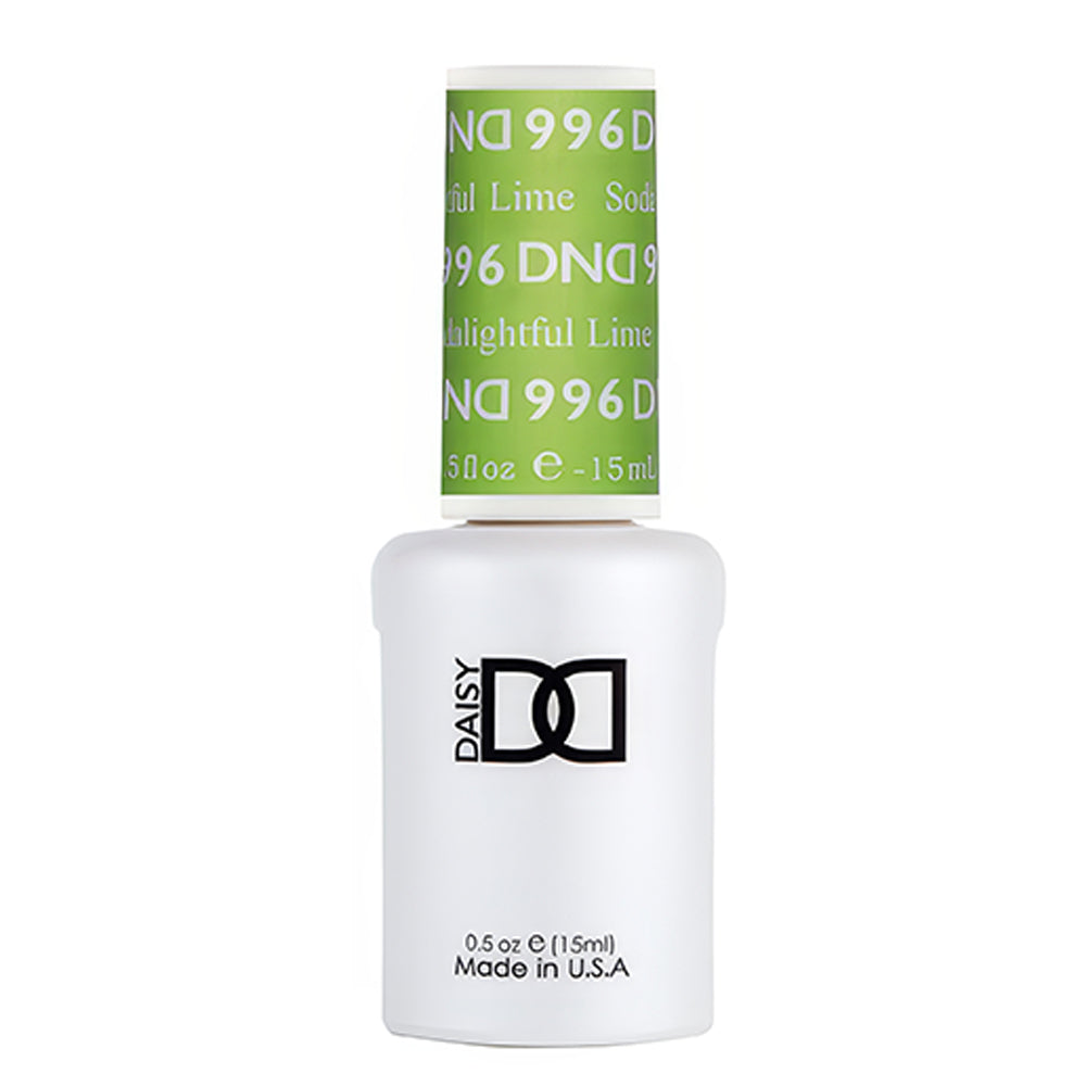 DND Gel Polish - 996 Sodalightful Lime