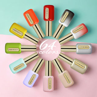 A'DOR Beauty - HEMA-Free Set 64 Colors Gel Polish - Color Me Gel-ous Collection