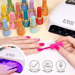 A'DOR - HEMA-Free Set 36 Colors Gel Polish
