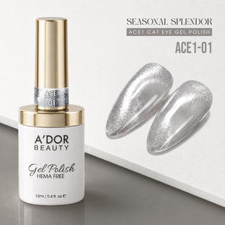 A'DOR Cat Eyes ACE1 - 01 - Gel Polish 0.4oz - Seasonal Splendor Collection