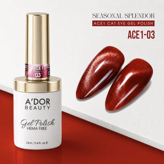 A'DOR Cat Eyes ACE1 - 03 - Gel Polish 0.4oz - Seasonal Splendor Collection