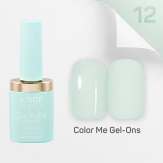 A'DOR HEMA-Free Gel Polish - 12 - Icebreaker - 0.4 oz - Color Me Gel-Ons Collection