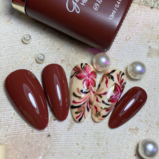 A'DOR HEMA-Free Gel Polish - 69 - Rum Raisin - 0.4 oz - Color Me Gel-Ons Collection