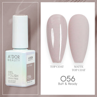 A'DOR HEMA-Free Gel Polish - 056 - Buff & Ready - 0.6 oz