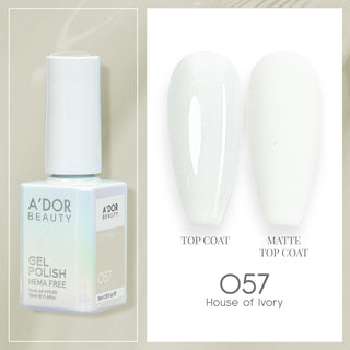 A'DOR HEMA-Free Gel Polish - 057 - House Of Ivory - 0.6 oz
