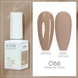A'DOR HEMA-Free Gel Polish - 066 - Cream de Cacao - 0.6 oz