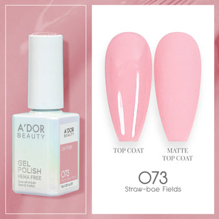 A'DOR HEMA-Free Gel Polish - 073 - Straw-bae Fields - 0.6 oz