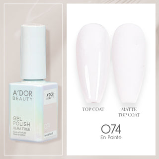 A'DOR HEMA-Free Gel Polish - 074 - En Pointe - 0.6 oz