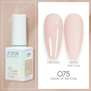 A'DOR HEMA-Free Gel Polish - 075 - Cream Of The Crop - 0.6 oz