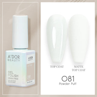 A'DOR HEMA-Free Gel Polish - 081 - Powder Puff - 0.6 oz