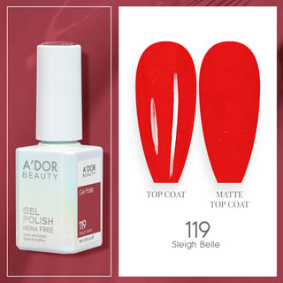 A'DOR HEMA-Free Gel Polish - 119 - Sleigh Belle - 0.6 oz