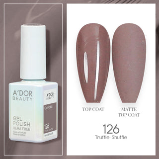 A'DOR HEMA-Free Gel Polish - 126 - Truffle Shuffle - 0.6 oz