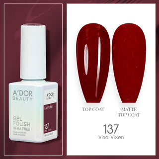 A'DOR HEMA-Free Gel Polish - 137 - Vino Vixen - 0.6 oz