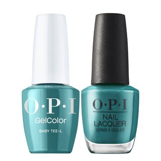 OPI Gel Nail Polish Duo - GLF032 Baby Tee-l - Gel Polish 0.5oz