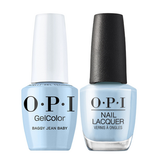 OPI Gel Nail Polish Duo - GLF032 Baby Tee-l - Gel Polish 0.5oz