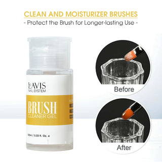 LAVIS Brush Cleaner Gel 100ml