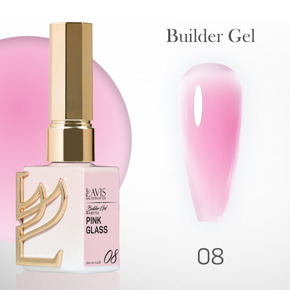 LAVIS Builder Gel In The Bottle - B08 - Gel Polish 15ml