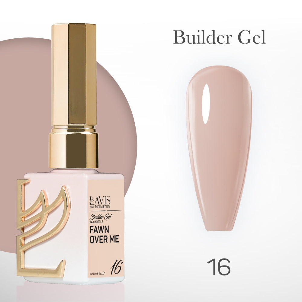 LAVIS Builder Gel In The Bottle - B16 - Gel Polish 15ml