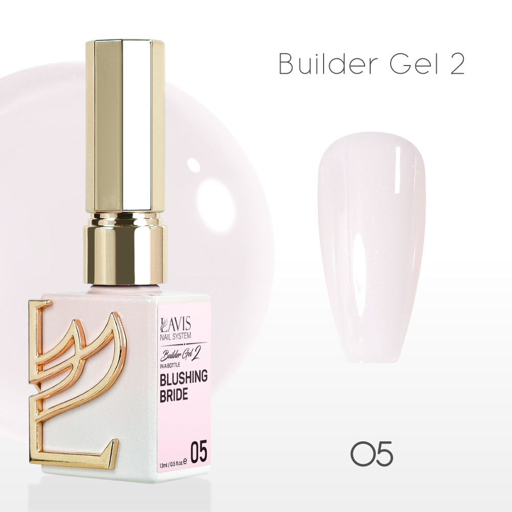 LAVIS Builder Gel 2 - 05 Blushing Bride - Gel Polish 15ml