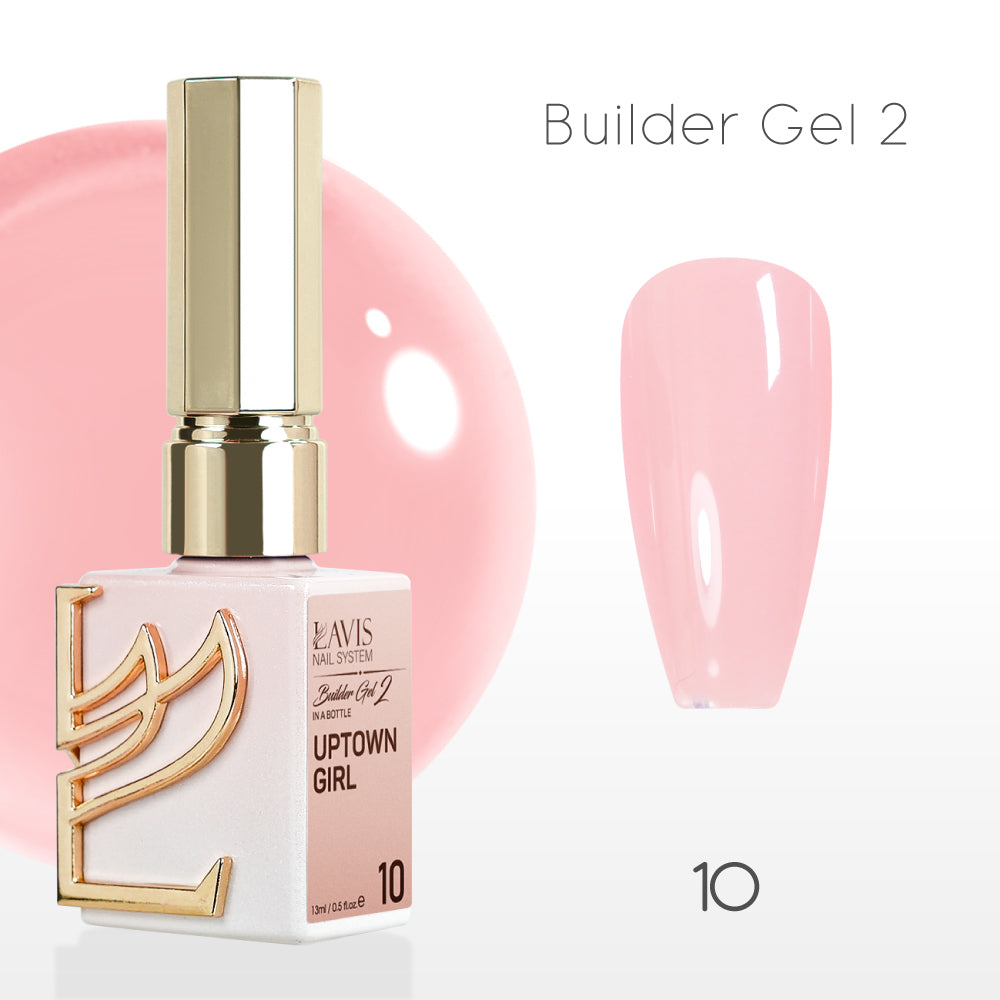 LAVIS Builder Gel 2 - 10 Uptowin Girl - Gel Polish 15ml