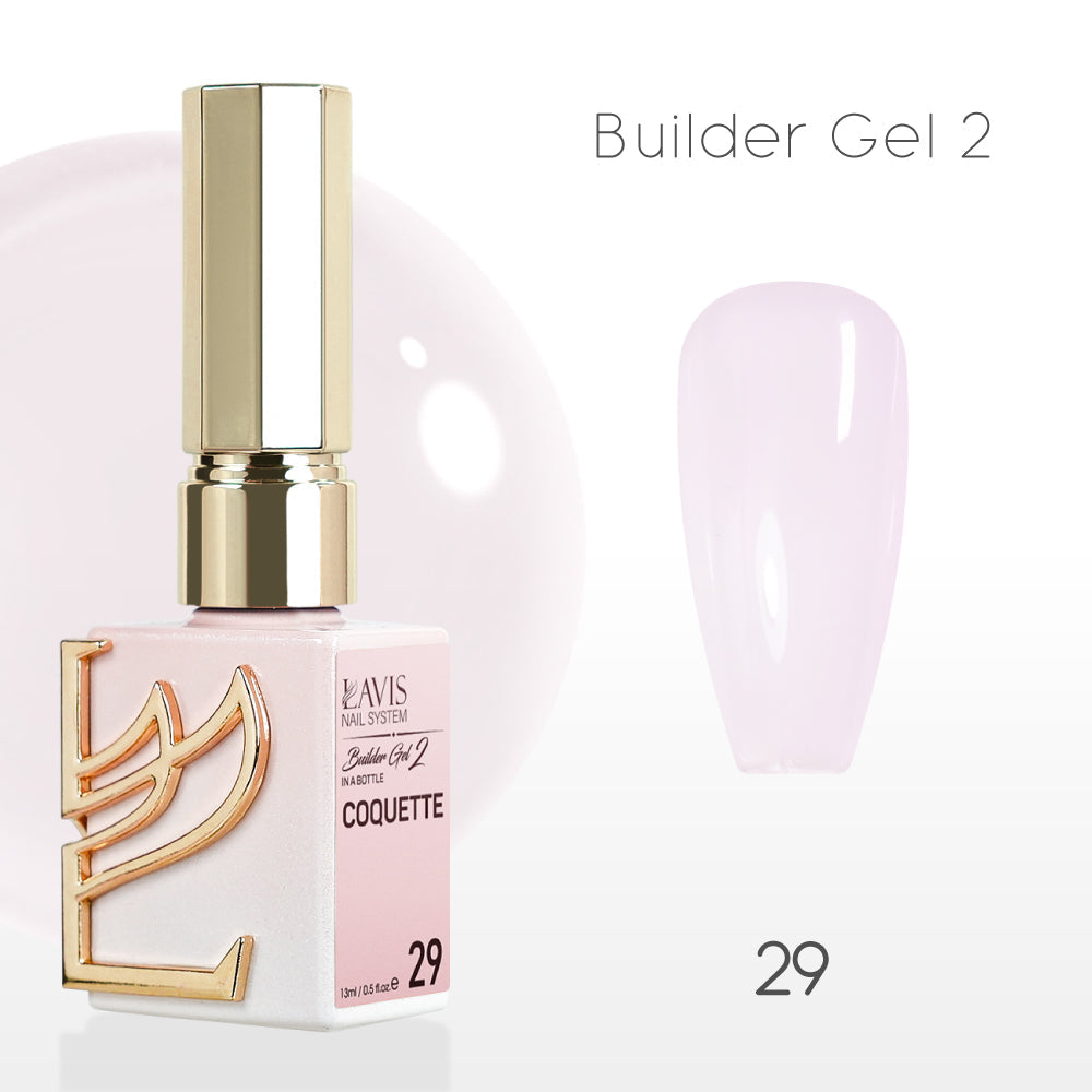 LAVIS Builder Gel 2 - 29 Coquette - Gel Polish 15ml