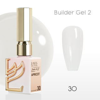LAVIS Builder Gel 2 - 30 Apricot - Gel Polish 15ml