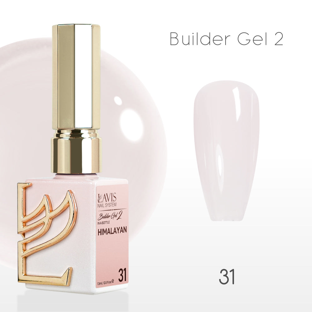 LAVIS Builder Gel 2 - 31 Himalayan - Gel Polish 15ml